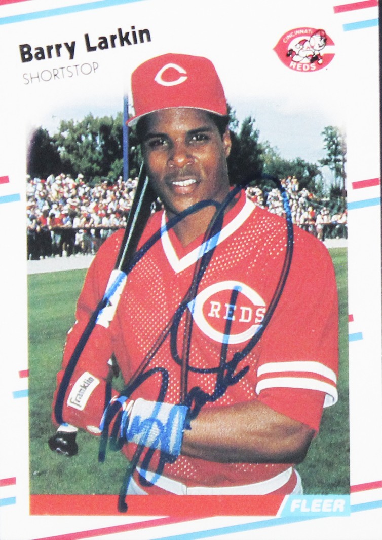 BARRY LARKIN PRIVATE AUTOGRAPH SIGNING BARRY LARKIN PRIVATE AUTOGRAPH SIGNING