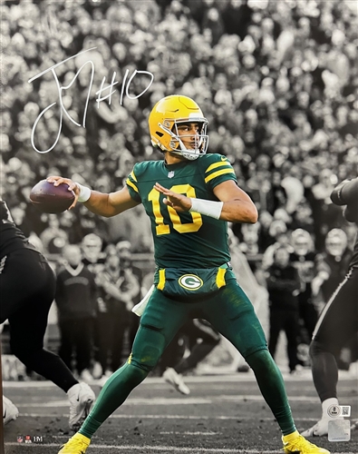 JORDAN LOVE SIGNED PACKERS 16X20 PHOTO #8 - BAS