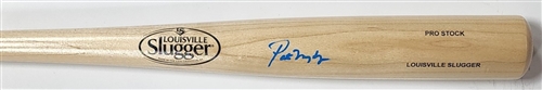 PAT MURPHY SIGNED  LOUISVILLE SLUGGER BLONDE BAT - BREWERS - JSA