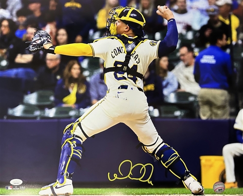 WILLIAM CONTRERAS SIGNED BREWERS 16X20 PHOTO #6 - JSA