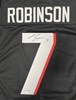 BIJAN ROBINSON SIGNED CUSTOM REPLICA FALCONS JERSEY - BAS