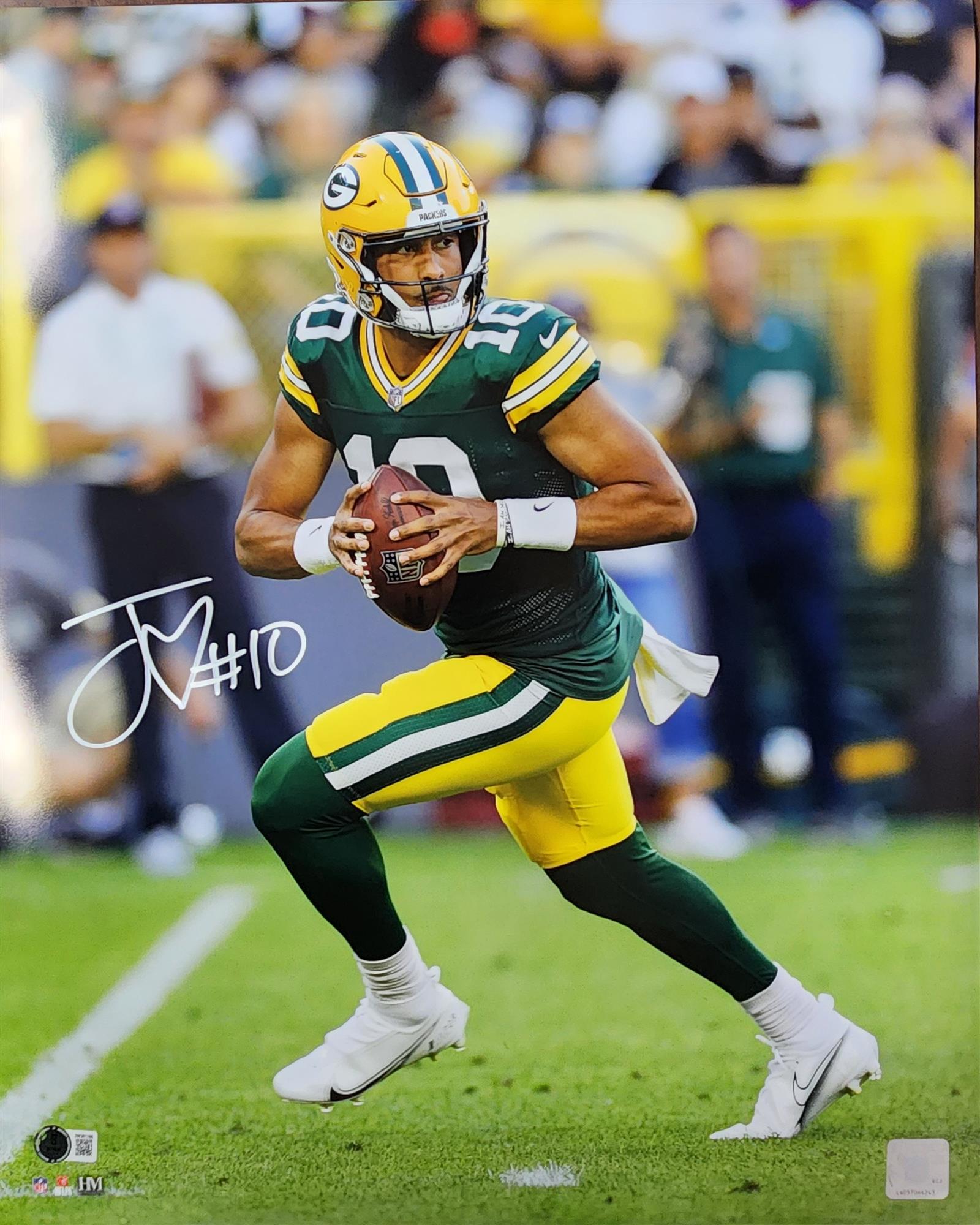 JORDAN LOVE SIGNED PACKERS 16X20 PHOTO #4 - BAS