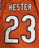 DEVIN HESTER SIGNED CUSTOM REPLICA BEARS ORANGE JERSEY - PSA