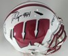 RON DAYNE SIGNED FULL SIZE WI BADGERS AUTHENTIC RIDDELL HELMET W/ 3 Insc - JSA