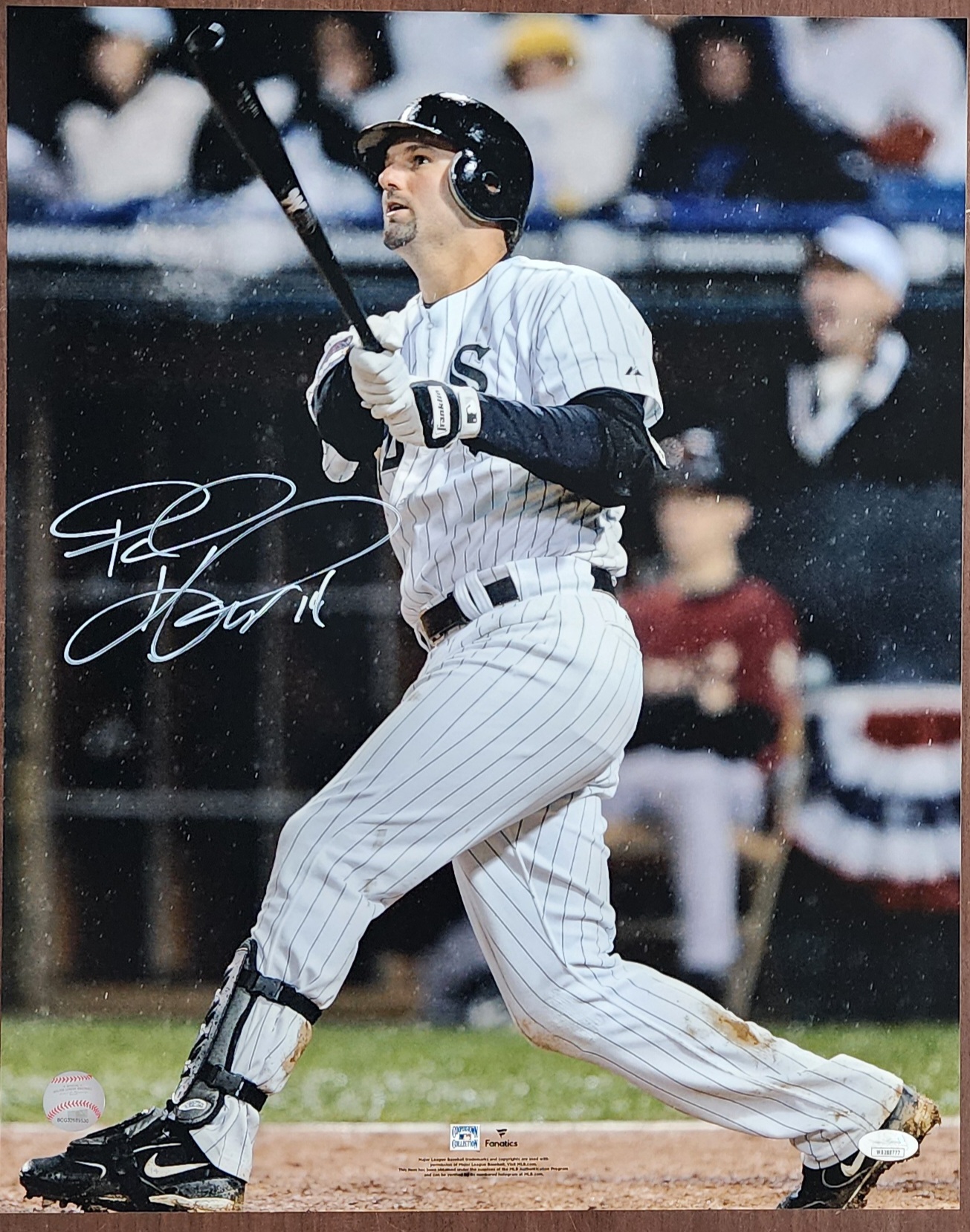 PAUL KONERKO SIGNED 16x20 WHITE SOX PHOTO #1 - JSA