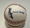 ROLLIE FINGERS SIGNED OFFICIAL MLB BASEBALL W/ OAK STATS - JSA