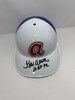 HENRY HANK AARON SIGNED FULL SIZE ATLANTA BRAVES HELMET W/ HOF- JSA