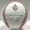 VLADIMIR GUERRERO SIGNED OFFICIAL ANGELS 60TH ANNIVERSARY LOGO BASEBALL -  JSA