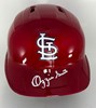 OZZIE SMITH SIGNED FULL SIZE CARDINALS REPLICA BATTING HELMET - FAN