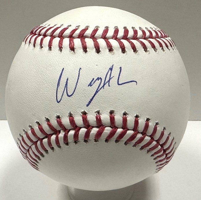 WILLY ADAMES SIGNED OFFICIAL MLB BASEBALL - GIANTS - BREWERS - JSA