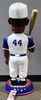 ATLANTA BRAVES HANK AARON SIGNED 3 FOOT BOBBLEHEAD W/755 - JSA