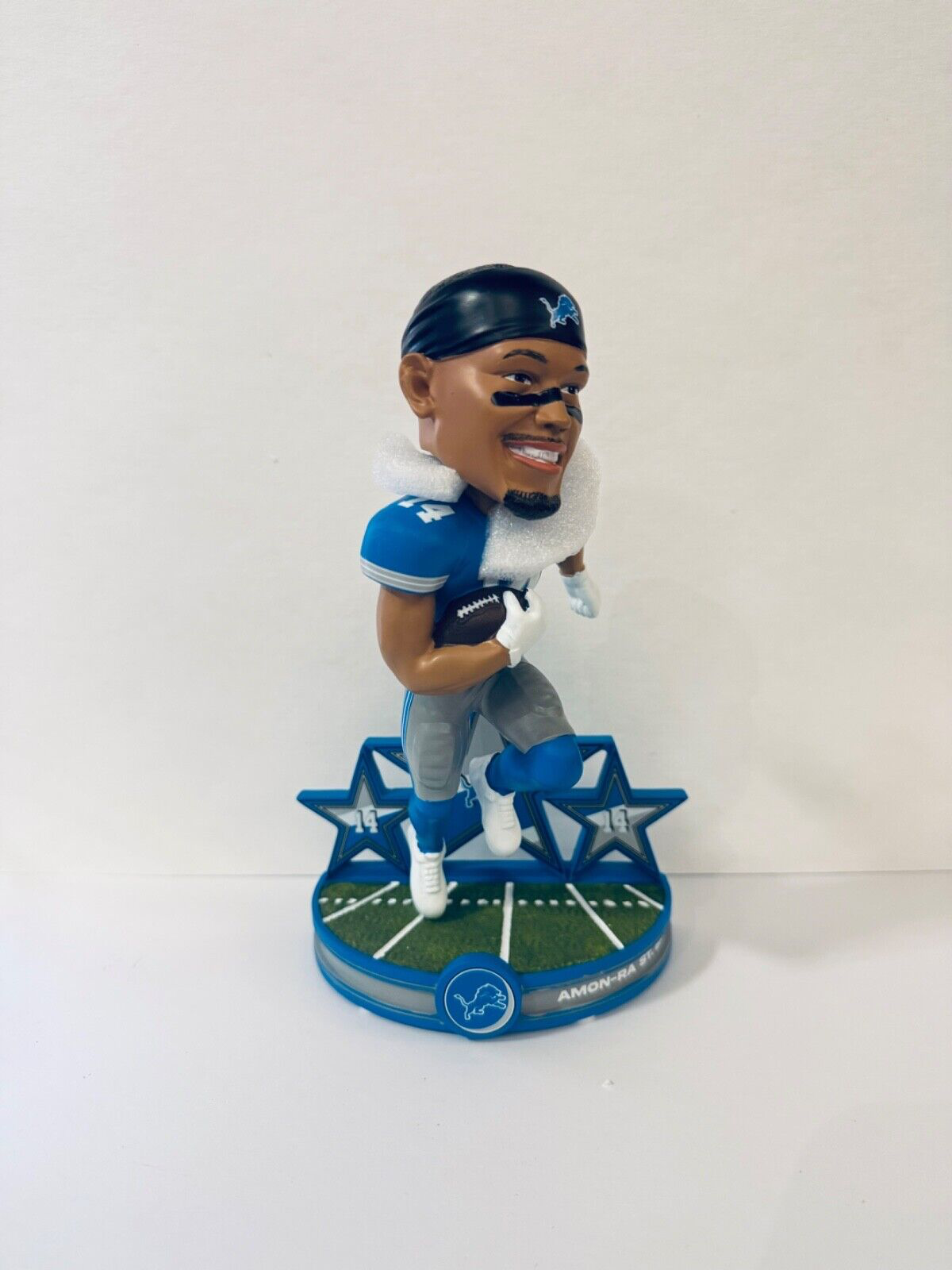 AMON-RA ST. BROWN 2024 SUPERSTAR FOCO DETROIT LIONS BOBBLEHEAD