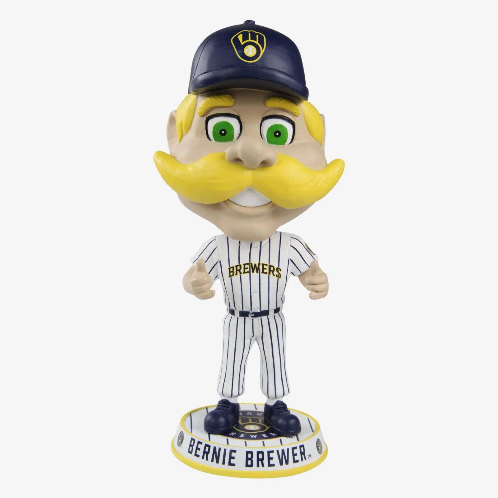 BERNIE BREWER 2023 “BIG HEAD” FOCO MILWAUKEE BREWERS BOBBLEHEAD