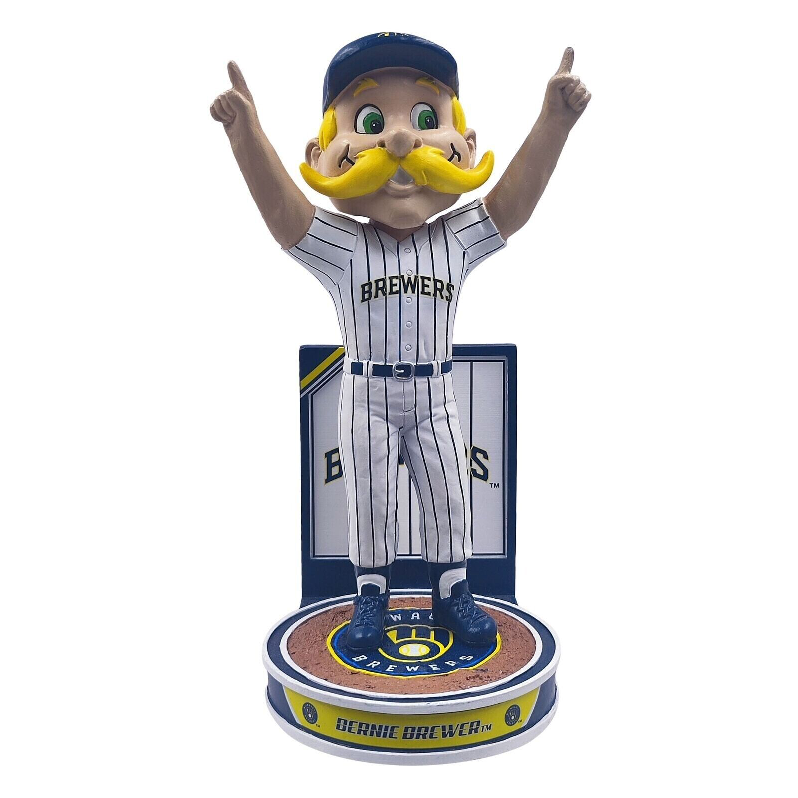 BERNIE BREWER 2023 “HERO SERIES” FOCO MILWAUKEE BREWERS BOBBLEHEAD