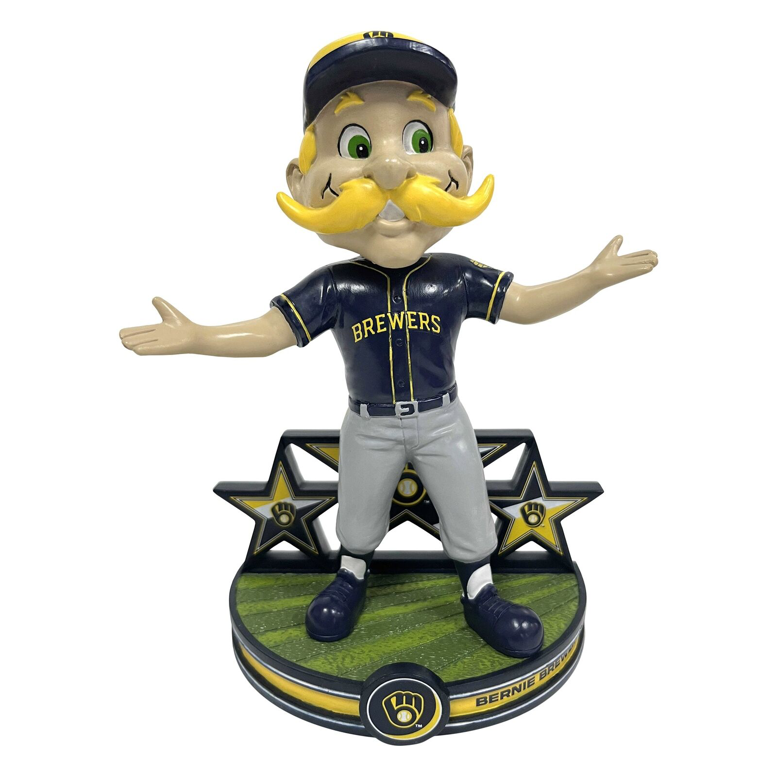 BERNIE BREWER 2024 SUPERSTAR FOCO MILWAUKEE BREWERS BOBBLEHEAD