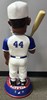 ATLANTA BRAVES HANK AARON SIGNED 3 FOOT BOBBLEHEAD - JSA