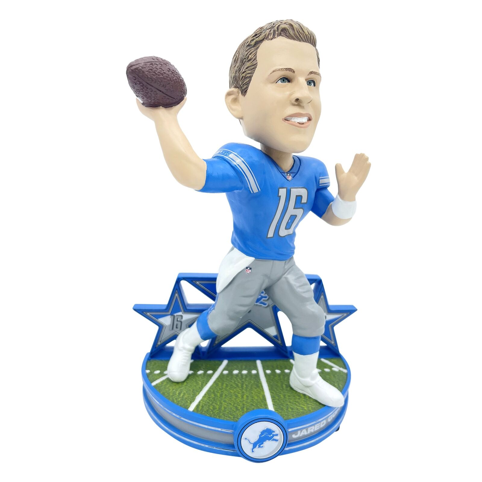 JARED GOFF 2024 SUPERSTAR FOCO DETROIT LIONS BOBBLEHEAD