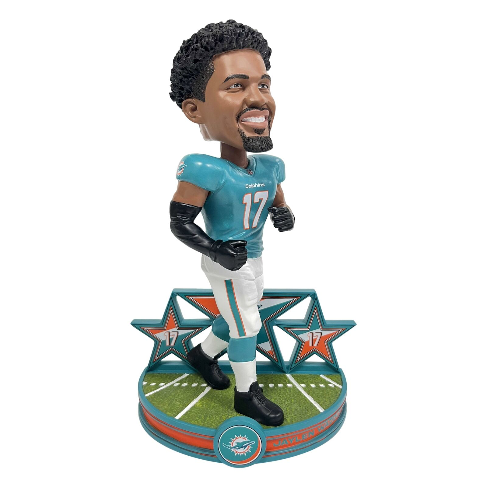 JAYLEN WADDLE 2024 SUPERSTAR FOCO MIAMI DOLPHINS BOBBLEHEAD