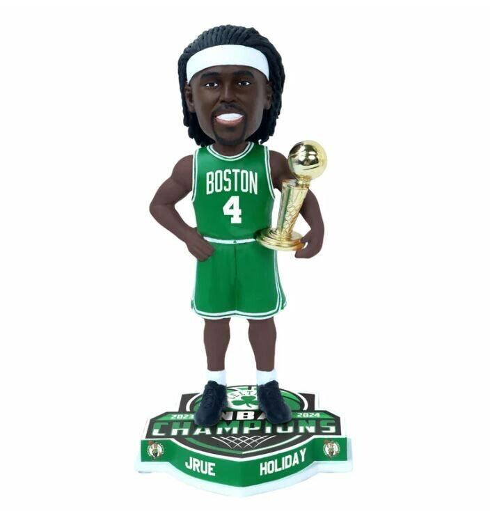 JRUE HOLIDAY 2024 NBA CHAMPIONS FOCO BOSTON CELTICS BOBBLEHEAD