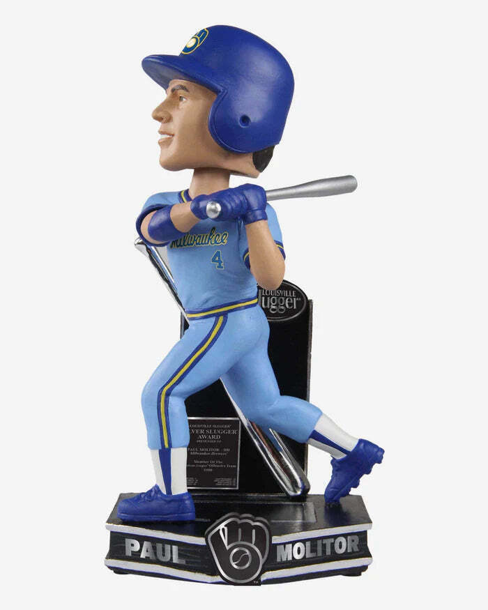 PAUL MOLITOR 2022 "SILVER SLUGGER" FOREVER FOCO BREWERS BOBBLEHEAD