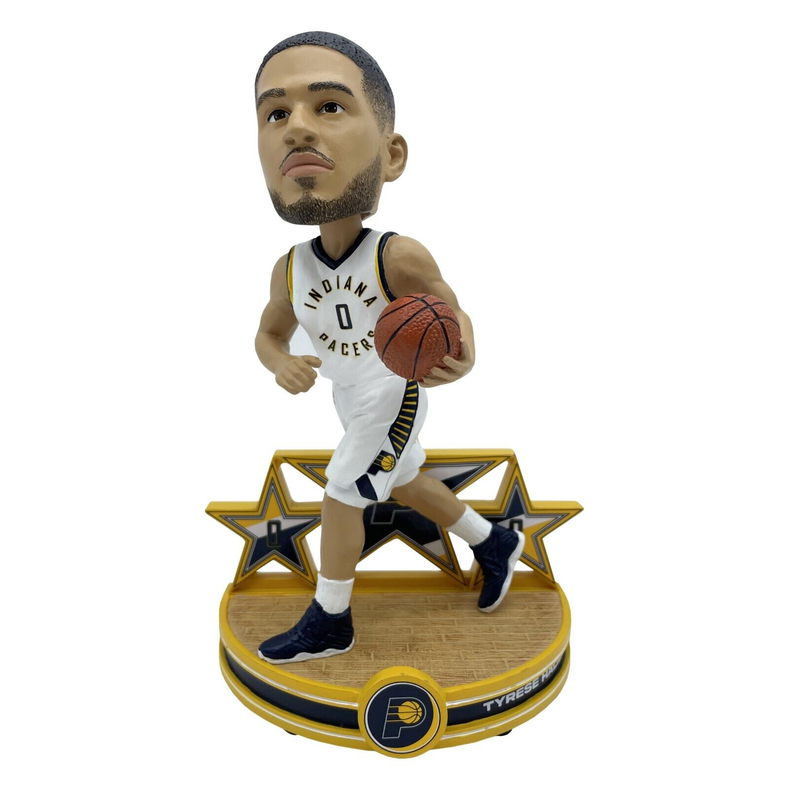 TYRESE HALIBURTON 2024 SUPERSTAR FOCO INDIANA PACERS BOBBLEHEAD