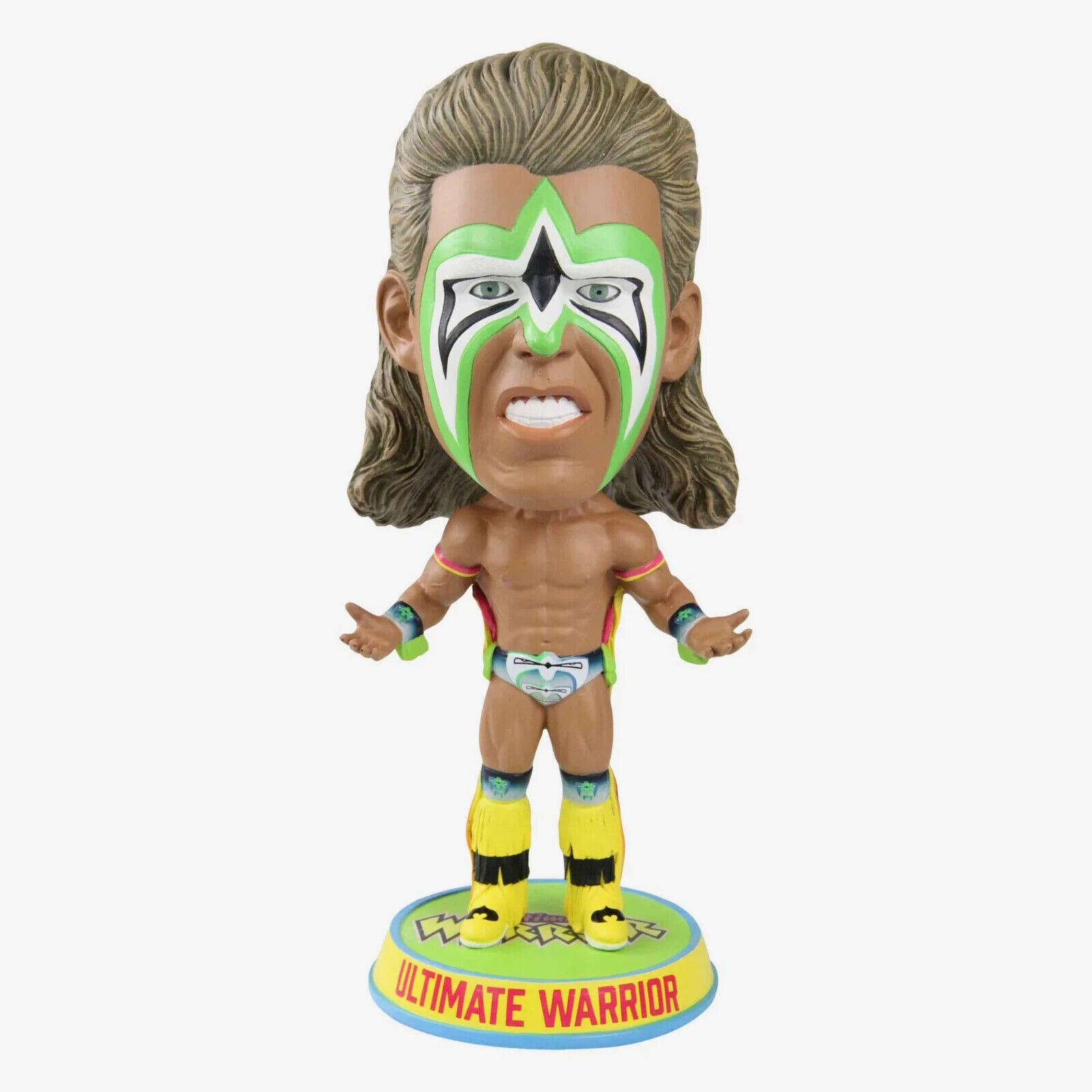 ULTIMATE WARRIOR 2023 “BIG HEAD” FOCO WWE BOBBLEHEAD