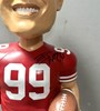 WISCONSIN BADGERS JJ WATT SIGNED 3 FOOT BOBBLEHEAD