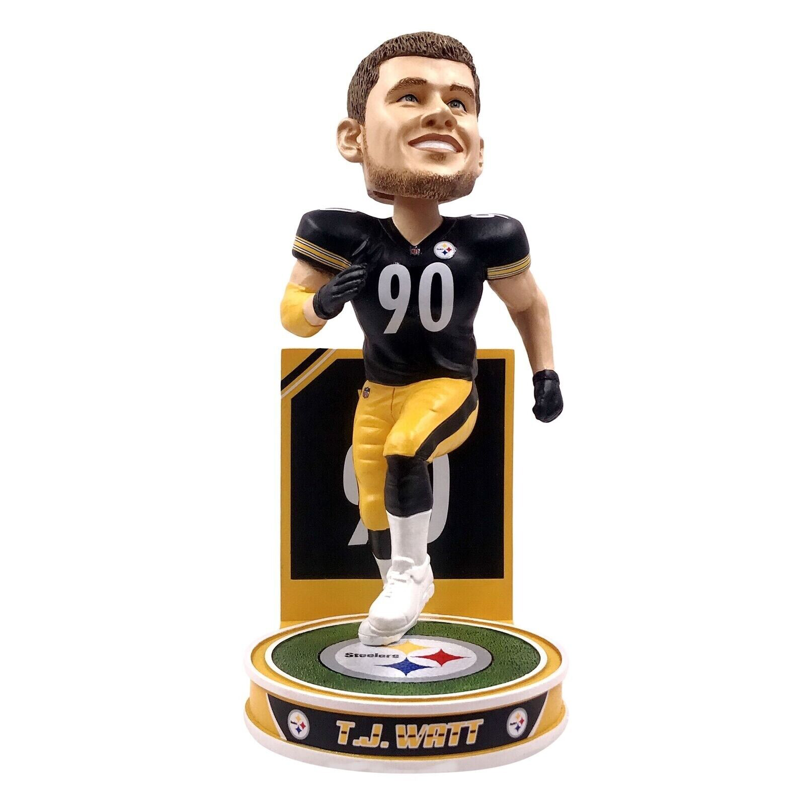 TJ WATT 2023 HERO SERIES FOCO PITTSBURGH STEELERS BOBBLEHEAD