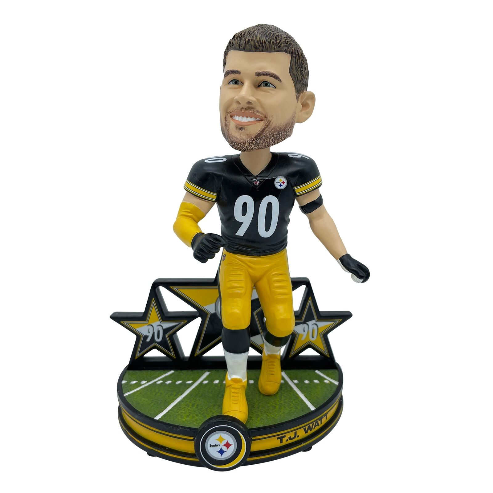 TJ WATT 2024 SUPERSTAR FOCO PITTSBURGH STEELERS BOBBLEHEAD