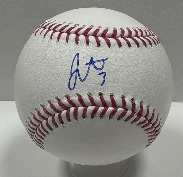 JOEY ORTIZ SIGNED OFFICIAL MLB BASEBALL - BREWERS - JSA