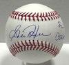 GORMAN THOMAS SIGNED MLB BASEBALL w/ '82 BREWERS - JSA