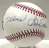 GORMAN THOMAS SIGNED MLB BASEBALL w/ "STORMIN" - BREWERS - JSA