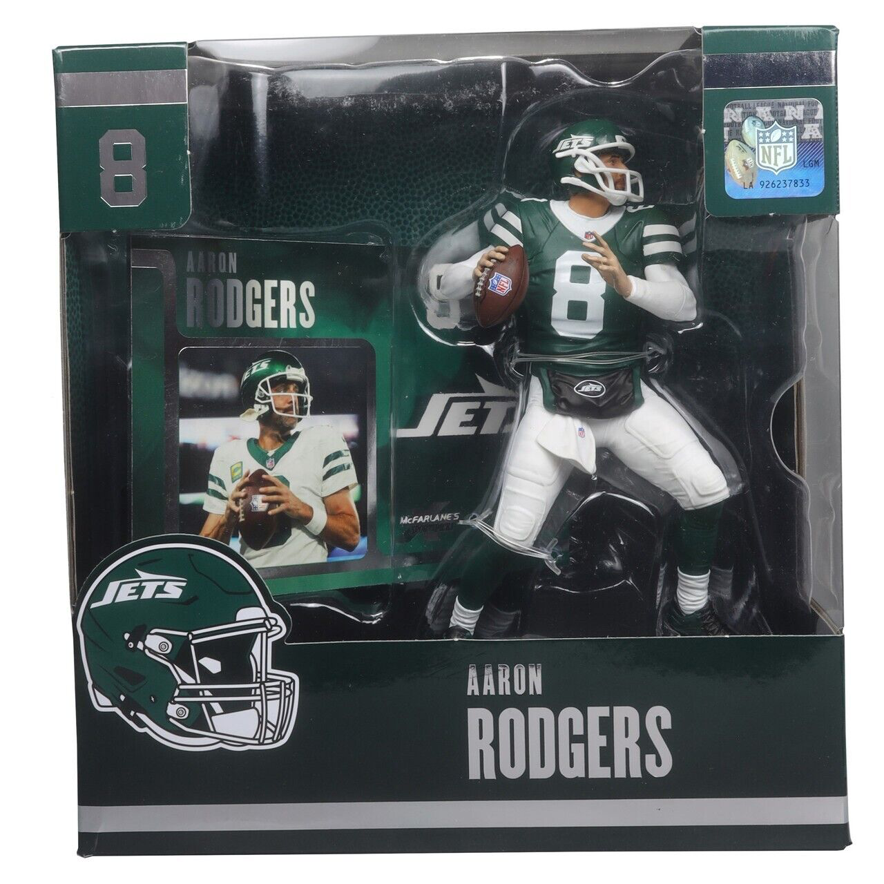 AARON RODGERS NFL 7" MCFARLANE SPORTSPICKS LEGACY POSED FIGURE