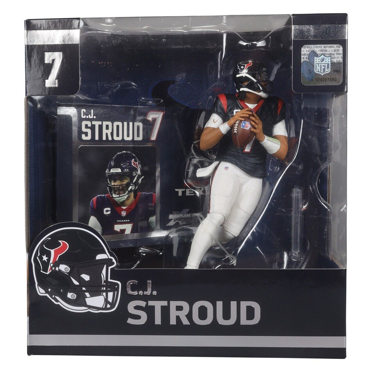 C.J. STROUD NFL 7" MCFARLANE SPORTSPICKS LEGACY POSED FIGURE