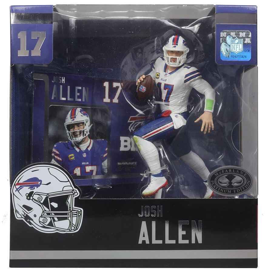 JOSH ALLEN NFL 7" MCFARLANE SPORTSPICKS LEGACY POSED FIGURE CHASE