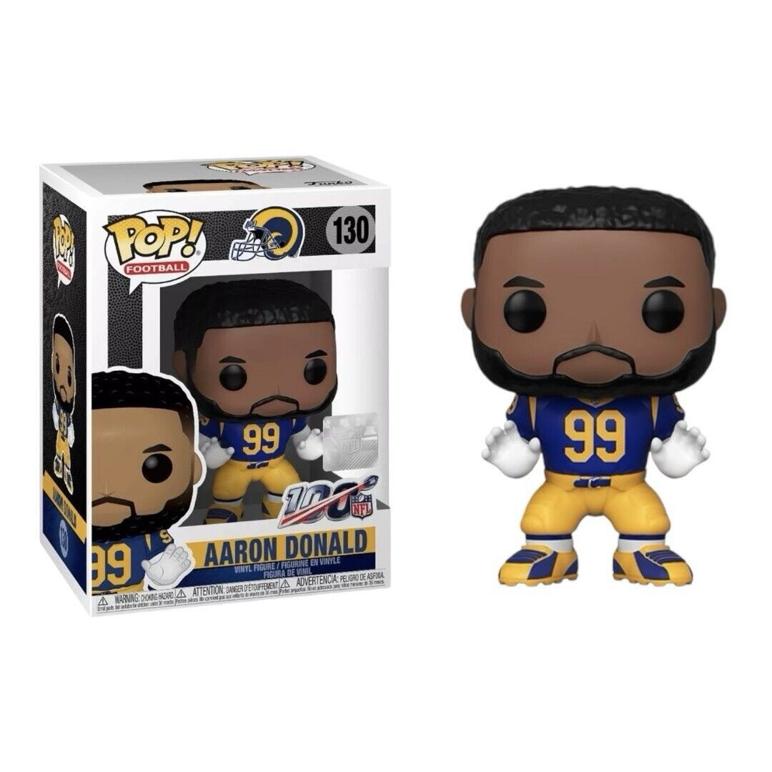 AARON DONALD LOS ANGELES RAMS NFL POP FUNKO FIGURE #130