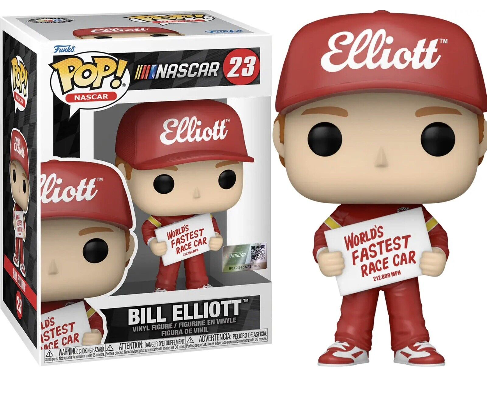 BILL ELLIOTT NASCAR POP FUNKO FIGURE #23