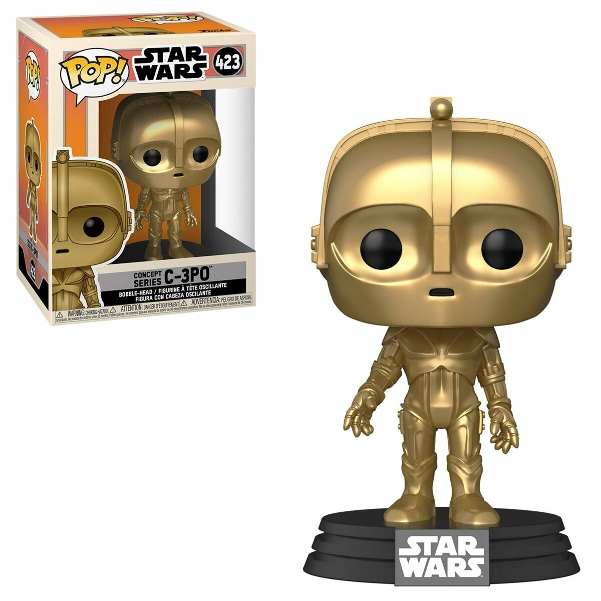 C-3PO POP FUNKO FIGURE #423