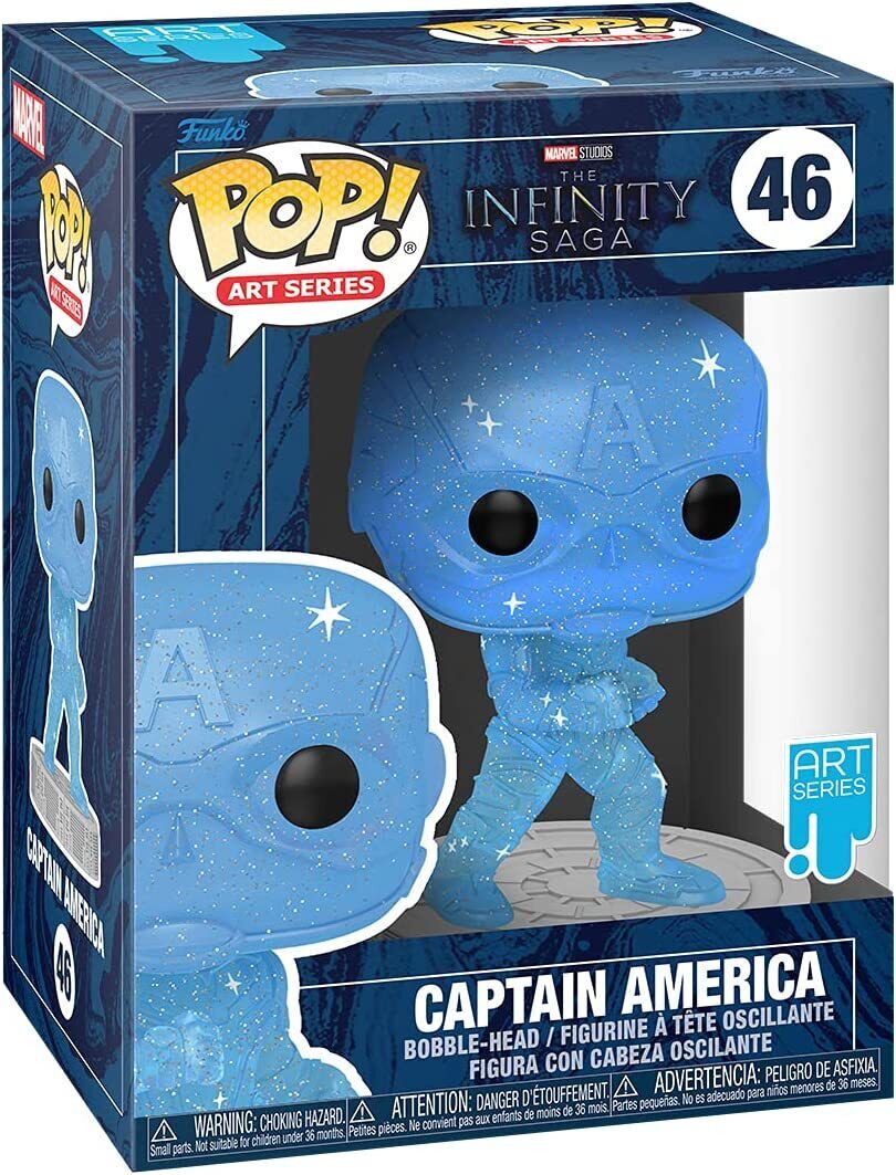 CAPTAIN AMERICA INFINITY SAGA ART SERIES POP FUNKO FIGURE #46