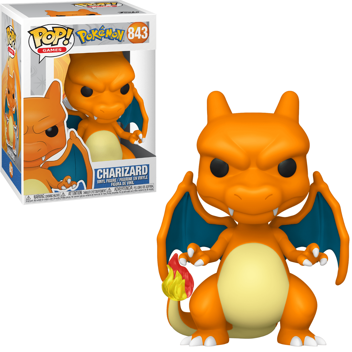 CHARIZARD POP FUNKO FIGURE #843