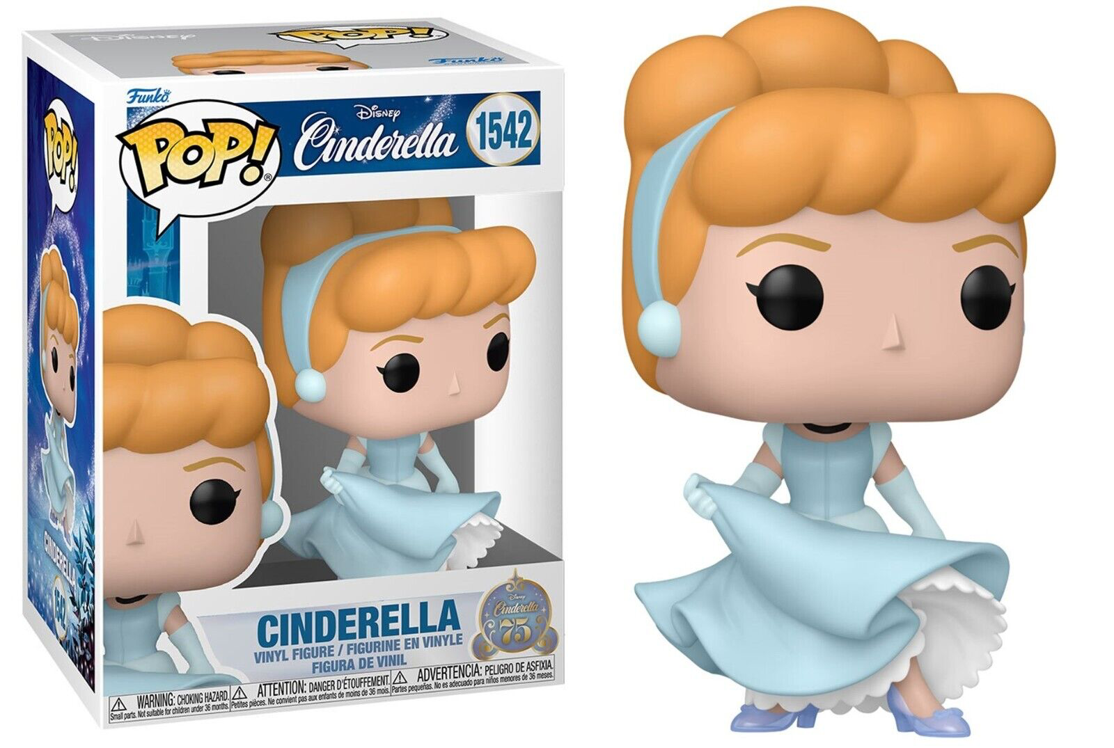 CINDERELLA POP FUNKO FIGURE #1542