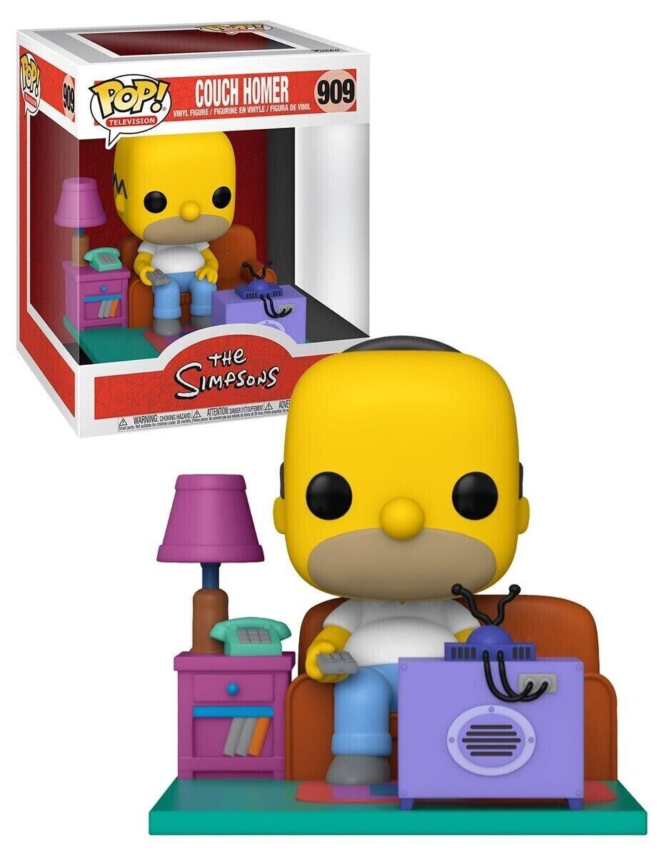 COUCH HOMER DELUXE POP FUNKO FIGURE #909