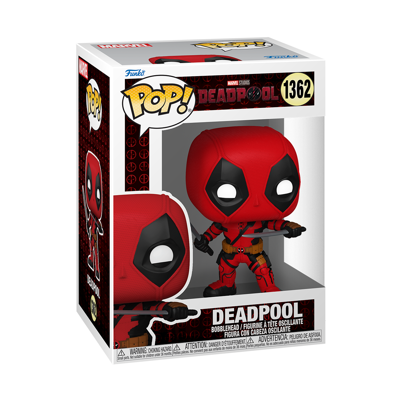 DEADPOOL POP FUNKO FIGURE #1362