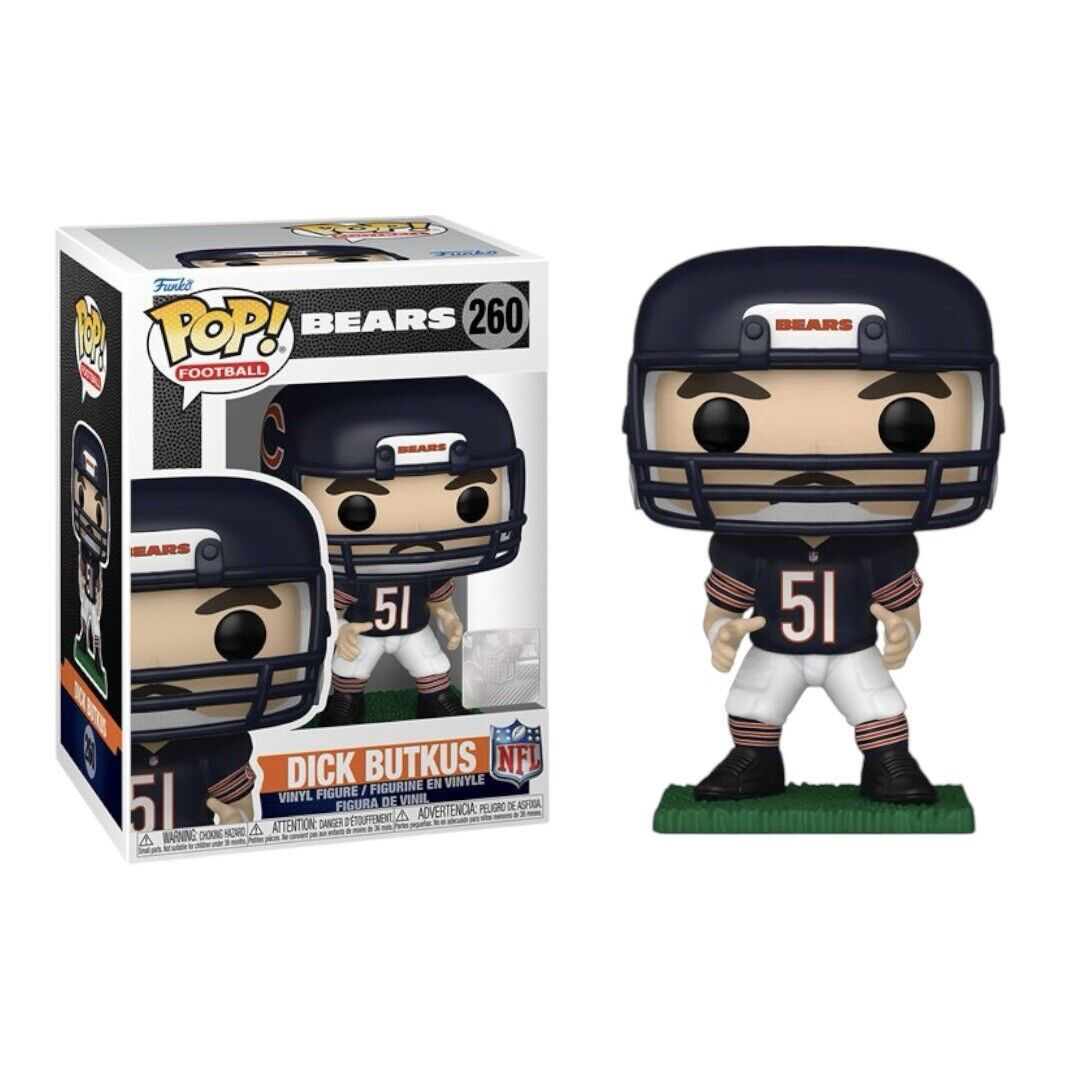 DICK BUTKUS CHICAGO BEARS NFL POP FUNKO FIGURE #260