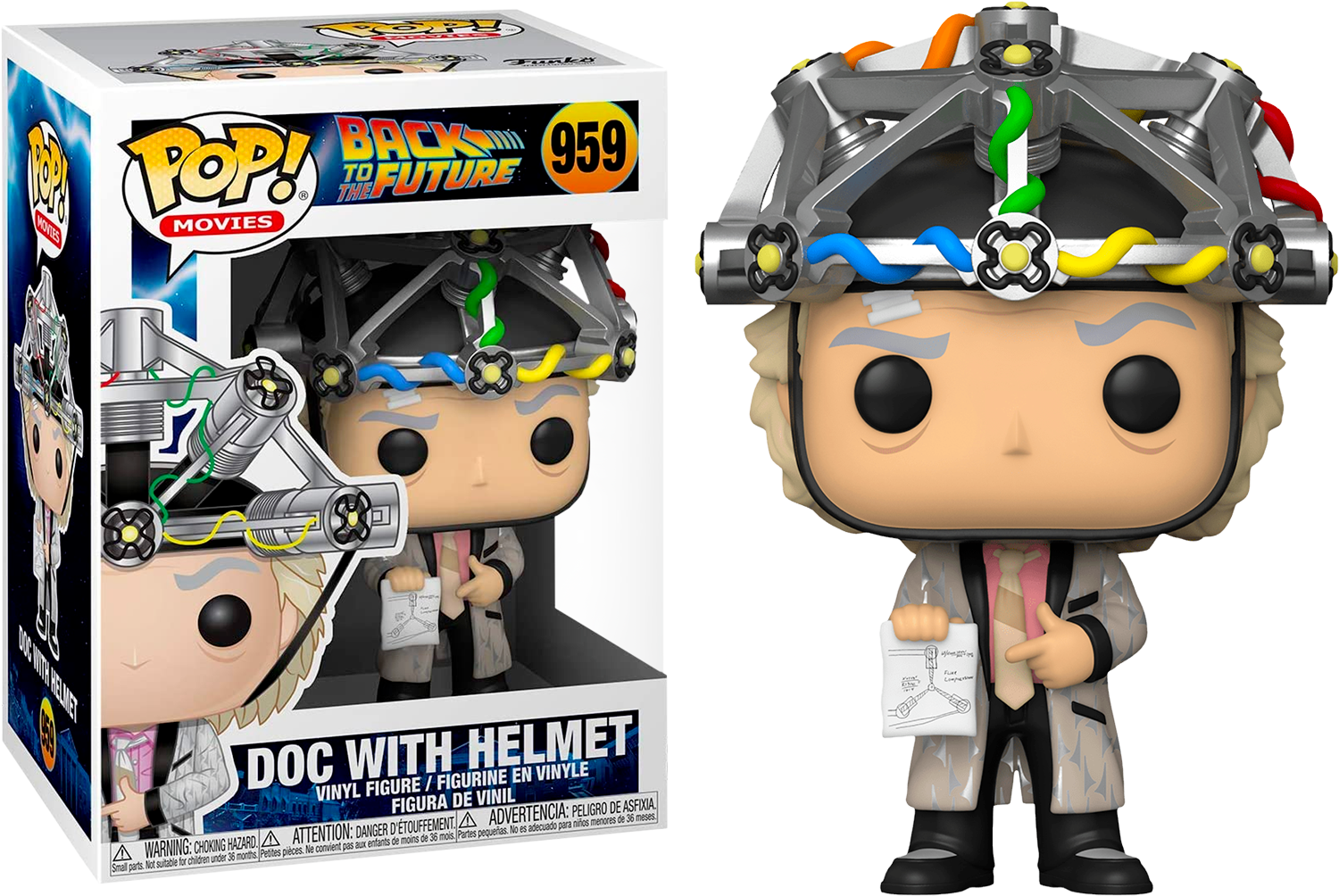 DOC WITH HELMET POP FUNKO FIGURE #959