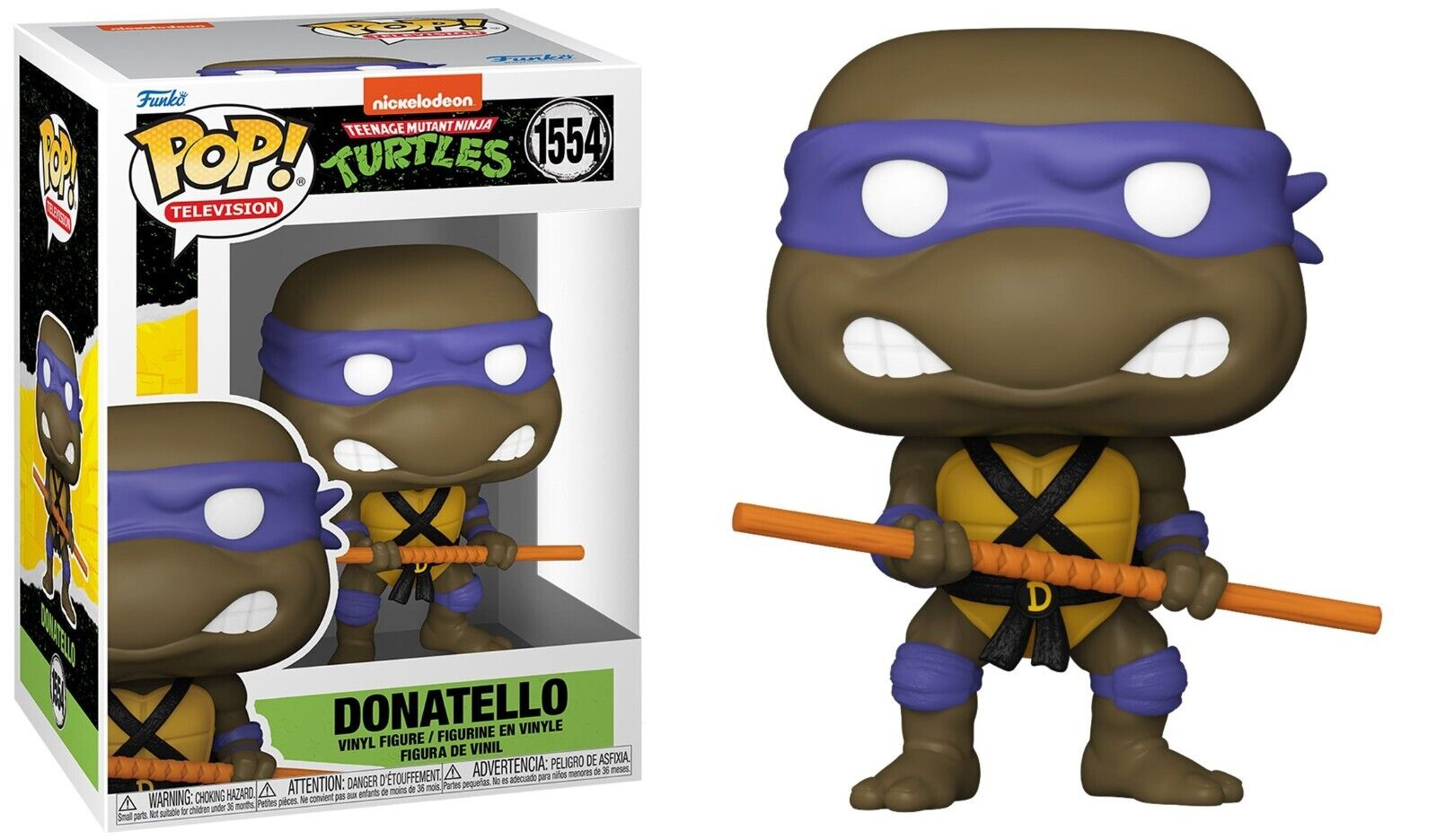 TMNT DONATELLO POP FUNKO FIGURE #1554