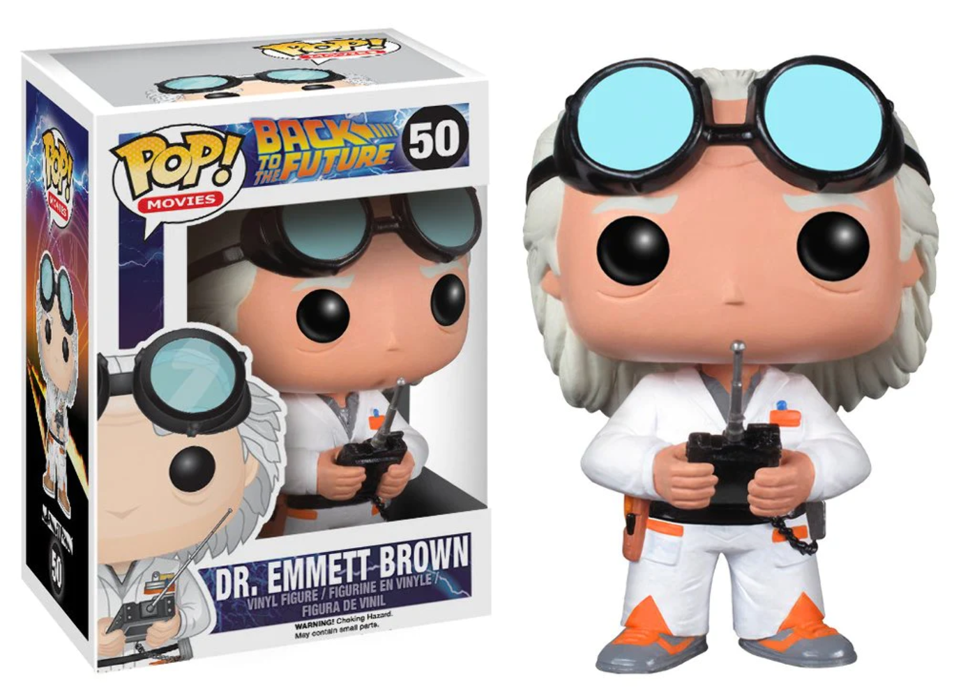 DR EMMETT BROWN POP FUNKO FIGURE #50