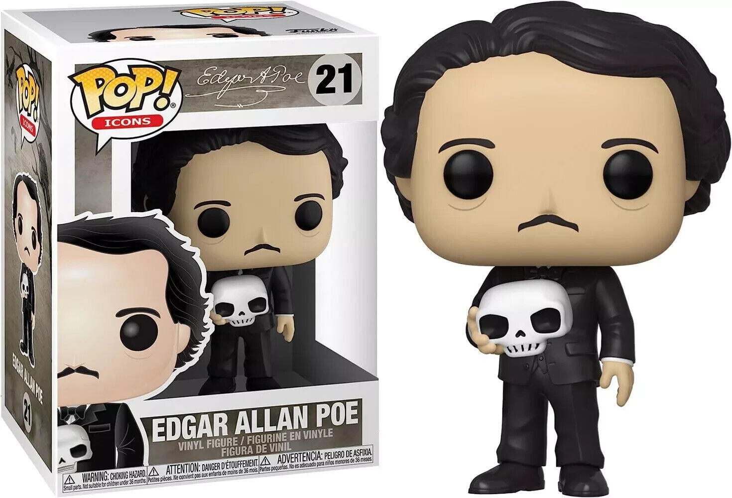 EDGAR ALLEN POE POP FUNKO FIGURE #21