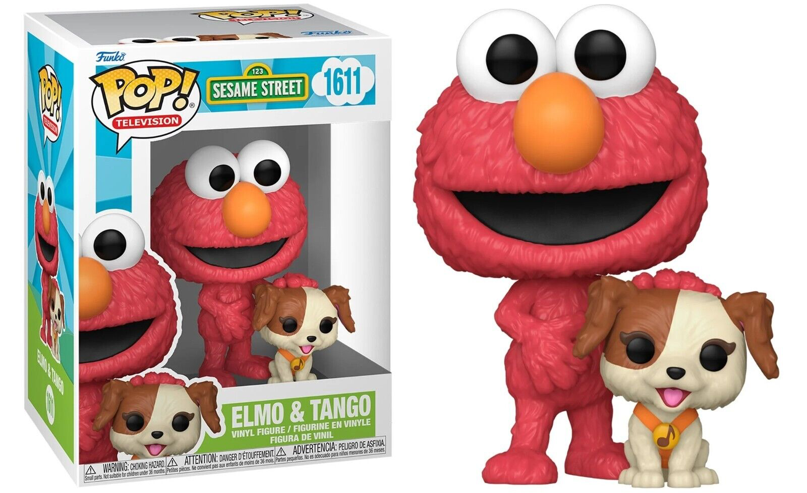 ELMO AND TANGO POP FUNKO FIGURE #1611