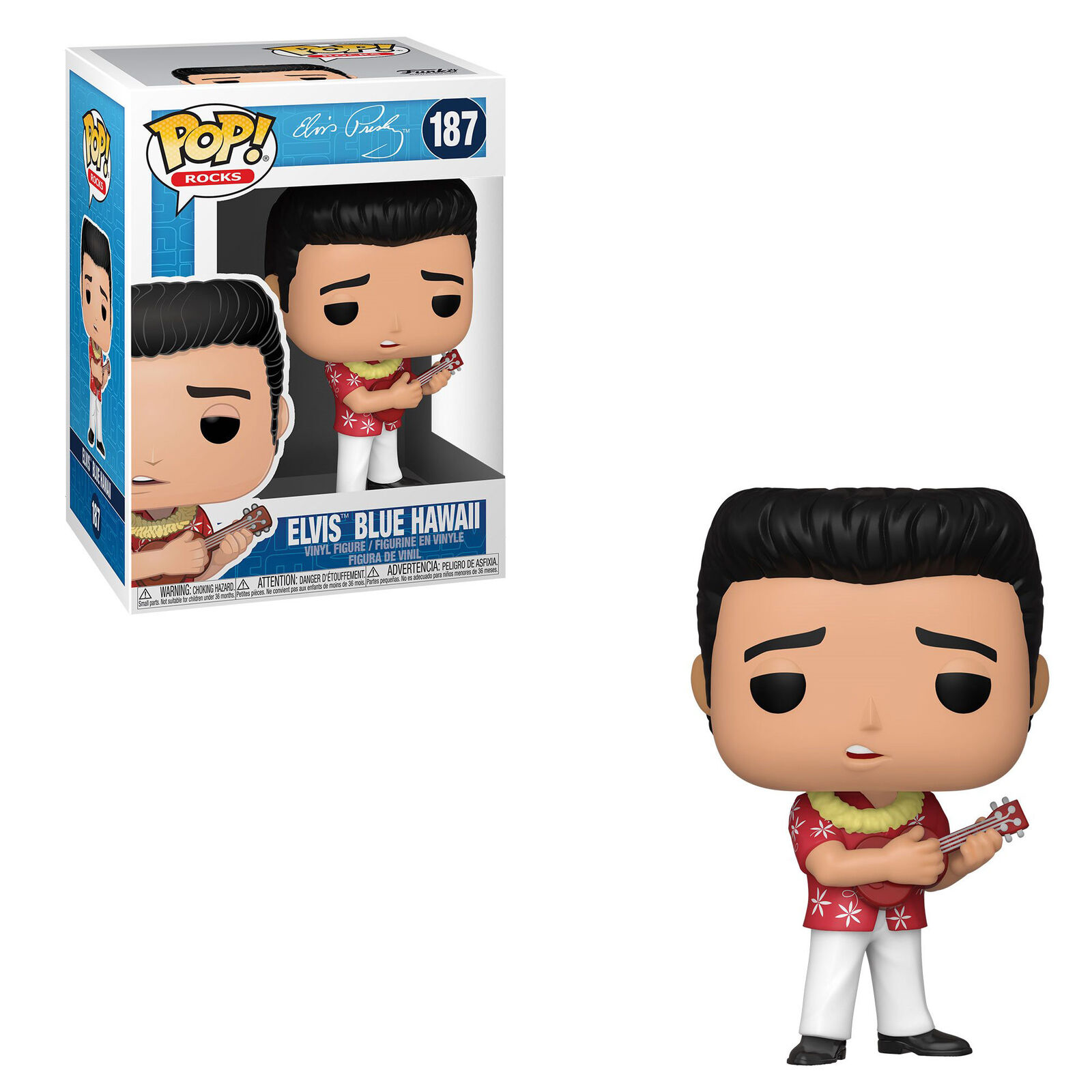 ELVIS BLUE HAWAII POP FUNKO FIGURE #187